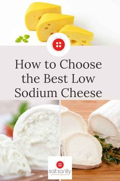 how to choose the best low sodium cheese