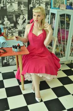 The Vintage Salon  Birmingham Lady Marmalade, My Honey, Salon Ideas, Party Venues, Party Packages, Halterneck Dress, Here Comes The Bride