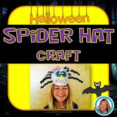 a halloween spider hat craft for kids