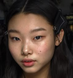 Bae Yoon Young Model, Moles On Face Aesthetic, Mulan Bae, Yoon Young Bae, Moles On Face, Brown Spots Removal, Drawing People Faces, Face Drawing Reference, Dark Under Eye