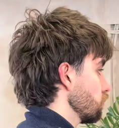 Moptop Haircut, Short Mullet Haircut, Soft Mullet Men, Modern Mullet For Men, Soft Mullet, Mens Haircuts Wavy Hair, Short Medium Length Hair, Fine Hair Men, Short Hair For Boys