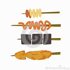 sushi with chopsticks and sauce on white background stock photo - image 3497