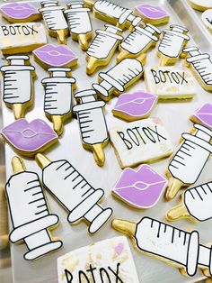 Botox Birthday Party, Botox And Filler Party Ideas, Botox Launch Party, Botox And Bubbly Party Decor, Injection Room Ideas, Botox Parties Ideas Food, Botox And Brunch Party, Medspa Party Ideas, Medical Spa Grand Opening