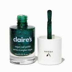 Remove Bleach Stains, Claire's Nails, Piercing Kit, Animal Based, Green Polish, Girls Wallpaper, Vegan Nail Polish, Glitter Nail Polish, Fashionable Jewelry