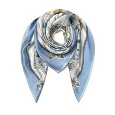 PRICES MAY VARY. 35" x 35" / 88cm x 88cm.Made of high quality 100% 14-momme pure mulberry silk, soft, smooth and shiny. Square scarf, elegant lady silk scarf. This silk scarf can be used all year round, sun protection in the sun and keep warm in cold weather. It not only fits for everyday use, but also fits for parties, wedding, travelling, ceremonies and any important events, an exquisite gift for women and girls. This silk scarf is the perfect accent to any outfit. It can be used as a stewarde Mulberry Scarf, Head Scarf Styles, Silk Headband, Elegant Lady, Fashion Scarves, Silk Shawl, Hair Wraps, Lightweight Scarf, Silk Scarves