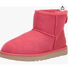 New Without Box Uggs Pink, Knee High Sandals, Pink Amazon, Ankle Snow Boots, Shoes Ugg, Ugg Classic Mini, Ugg Classic, Boots Knee, Classic Mini