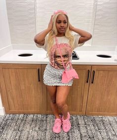 Birthday Outfit Ideas Pink, Pink Birthday Outfits, Bad And Boujee Outfits, Summer Birthday Outfits, 16th Birthday Outfit, Eighteenth Birthday, Chill Fits, Shein Outfits