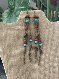 Health & Stability Long Sweep Earrings 12th Summer Bohemian Red Earrings With Natural Stones, Adjustable Red Southwestern Earrings, Adjustable Red Bohemian Earrings, Red Spiritual Dangle Earrings, Red Bohemian Earrings, Crown Necklace, Earring Sale, Red Jasper, Free Jewelry