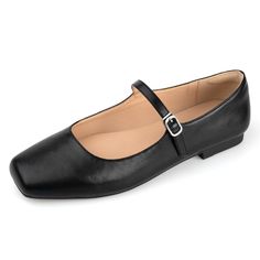 PRICES MAY VARY. Easy-to-clean Upper: Women's flat shoes feature an upper crafted from premium materials, ensuring eco-friendly durability and easy cleaning Convenient to Wear: Slip-on flats with a quick release buckle and adjustable Ankle Strap, making them easy to take on and Off Comfort: Mary Jane shoes feature a padded heel to prevent rubbing and come with premium soft material insoles for all-day comfort without any pressure in any situation Non-slip Durable Sole: Featuring a square heel de Dress Flat Shoes, 80s Glam, Women's Flat Shoes, Flat Dress Shoes, Womens Mary Janes, Ankle Strap Flats, Dress Flats, Mary Jane Shoes Womens, Wide Fit Shoes