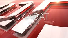 an abstract red and white background with text that reads madbat prener on it