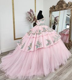 Princess Sleeveless Gown For Quinceanera, Princess Style Sleeveless Quinceanera Gown, Quinceanera Embroidered Ball Gown, Embroidered Fitted Ball Gown For Quinceanera, Pink Sleeveless Quinceanera Dress For Debutante Ball, Sleeveless Quinceanera Dress For Prom Season, Princess Style Sleeveless Tulle Quinceanera Dress, Sleeveless Princess Quinceanera Dress, Embroidered Ball Gown For Quinceanera