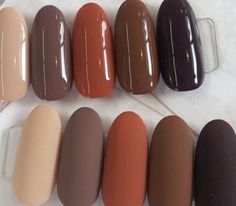 Sns Fall Colors 2023, Fall Dip Nail Colors, Color Palette Nails, November Nail Colors, Unghie Sfumate, Coffee Mate, Fall Gel Nails, Neutral Nails, Elegant Nails