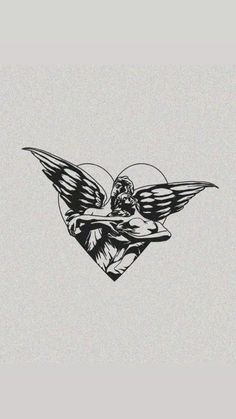 Tattoo Ideas, Angel, Tattoos, White, Black