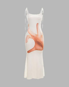 Details: White maxi dress with OK sign graphical design

Dress Length: Long

Sleeve Length: Sleeveless

Materials:95% Polyester + 5% Spandex Sleeveless Graphic Print Midi Dress For Summer, Casual Sleeveless Maxi Dress With Graphic Print, Fitted Summer Maxi Dress With Graphic Print, Summer Fitted Maxi Dress With Graphic Print, Fitted Graphic Print Maxi Dress For Summer, Stretch Sleeveless Dresses With Graphic Print, Sleeveless Stretch Dress With Graphic Print, White Sleeveless Dress With Graphic Print, Graphical Design