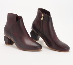 Want a wow moment? We've got one waiting for you. Zip into these uniquely sculpted leather boots (the heel is everything!), and enjoy all the eyes-on-you feels. From Antelope. Leather Ankle Boots, Waiting For You, Leather Boots, Fashion Shoes, Leather Upper, Ankle Boots, Shoe Boots, How Are You Feeling, In This Moment