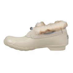 PRICES MAY VARY. Rubber duck shell with leather collar Rustproof eyelets and zipper for easy on/easy off versatility and a secure fit Faux fur and microfleece lining for added warmth Non-marking rubber outsole The Beloved All-Weather Boot Just Got Even More Stylish And Cozy. Now Made In A Lower Profile, With Faux Fur Linings, A Leather Collar And Round-Toed Rubber Duck Shell. The Saltwater Goes With Practically Every Outfit, And Keeps Feet Grounded And Comfortable. All Weather Boots, Ankle Rain Boots, Sperry Women's, Duck Boots, Boots Ankle, Leather Collar, Rubber Duck, Casual Boots, 8 M