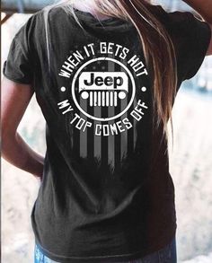 Shipping from the US. Easy 30 day return policy, 100% cotton, Double-needle neck, sleeves and hem; Roomy Unisex Fit. Jeep Tshirts, Jeep Sayings, Jeep Hoodie, Jeep Tops, Pink Jeep, Jeep Girl, Beauty Clothes, Hoodie Sweater