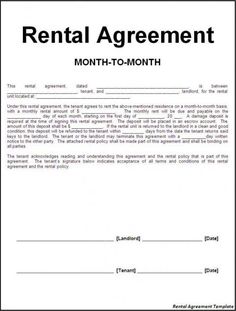 a rental agreement is shown in the form of a letter to someone who wants to rent