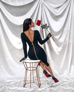 Cute 30th Birthday Photoshoot, Black Dress And Pearls Photoshoot, Best Birthday Photoshoot Ideas, Black Dress For Birthday Shoot, Red Bottom Photo Shoot, 33 Bday Photoshoot Ideas, 30th Birthday Photoshoot Black Women Classy, 30th Birthday Shoot Ideas For Women Black, Glam Shoot Photoshoot