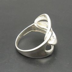 Sterling silver ring 925/1000. Stamped 925. Approximate weight 4.3 grams. Top width 1.7cm All our jewels are made from solid sterling silver 925/1000 and are carefully crafted by hand in our family workshop. We dispatch your orders in 5 working days, worldwide and the postage is $5. We ship registered priority mail. Please allow 5-7 working days for delivery in Europe and 10-15 working days outside Europe. For any questions - please do not hesitate to contact me! Formal Sterling Silver Open Band Ring, Sterling Silver Wide Band Ring For Formal Occasions, Formal Wide Band Sterling Silver Ring, Oct 11, Sterling Silver Ring, Priority Mail, Bulgaria, Silver 925, Beautiful Rings