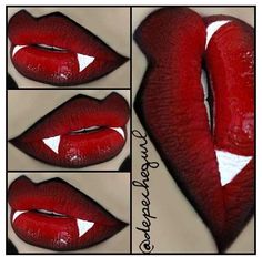 Costumes Faciles, Christmas Simple, Vampire Makeup, Halloween Tattoo, Diy Halloween Costumes Easy, Last Minute Halloween Costumes, Nails Christmas, Special Effects Makeup