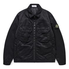 STONE ISLAND Light Outerwear 'Black' 7915Q0721-V0029 Light Outerwear, Limited Edition Sneakers, Apparel Shop, Sports Sneakers, Island Lighting, Stone Island, Limited Edition, Stone, Sports