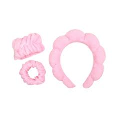 The Ultimate Set for Self-Care, Cleansing, and Spa Nights! Elevate your self-care routine with this on-trend 3 piece Beauty Set, available in classic black and pretty pink! Perfect for spa nights and daily cleansing, this ultimate set brings luxury and functionality to your skincare regimen. Ultra-Soft Headband Keep your hair out of your face in style! Our ultra-soft headband not only secures your hair but also adds a touch of cuteness while you cleanse or relax with a facemask. Made from plush, comfortable material, it’s gentle on your hair and skin, ensuring a snug yet comfortable fit. Wristbands for Mess-Free Skincare Say goodbye to water dripping down your arms! The included wristbands are designed to catch water, preventing it from running down your arms and making a mess during your Salon Blowout, Perfect Blowout, Spa Night, Spa Headband, Spa Day At Home, Skincare Regimen, Soft Headbands, Styling Brush, Salon Beauty