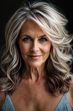 Discover the most flattering and stylish grey hairstyles for women over 50 that highlight your natural beauty. Bob With Side Swept Bangs, Timeless Haircut, Elegant Short Hairstyles, Swept Bangs, Corte Bob, Classic Bob