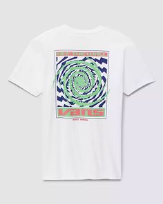 Wormhole Warped T-Shirt Vans Graphic Tee With Screen Print, Vans Graphic Short Sleeve T-shirt, Vans Short-sleeved Graphic Tee, Vans T-shirt With Graphic Print And Relaxed Fit, Vans Graphic Print T-shirt With Relaxed Fit, Vans Relaxed Fit Graphic T-shirt, Vans Screen Print T-shirt For Streetwear, Vans T-shirt With Screen Print For Streetwear, Vans Graphic T-shirt For Streetwear