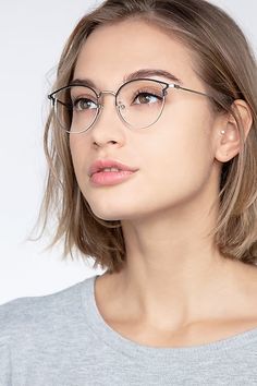 Silver Frame Glasses, Johnny Depp Glasses, Cheap Eyeglasses, Glasses For Face Shape, Glasses For Your Face Shape