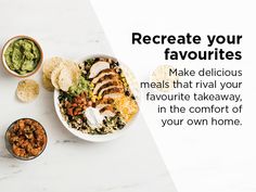 a white table topped with plates and bowls filled with different types of food on top of it