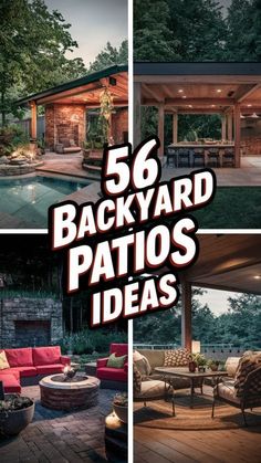 the back yard patio ideas are great for entertaining