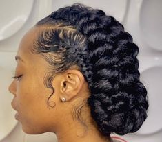 Cute Natural Hairstyles Protective Styles, High End Chicken Recipes, Protective Hairstyles With Natural Hair, Natural Hair Jewelry, Natural Hair Updo Wedding, Tapered Natural Hair Cut, Flat Twist Hairstyles, Natural Braided Hairstyles, 2 Braids