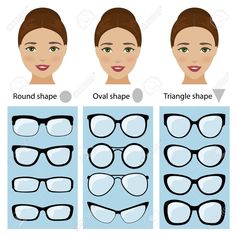 Eye Glasses Shapes, Womens Sunglasses Face Shape, Womens Glasses Frames, Diamond Face Shape, Diamond Face