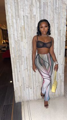 Boogie Outfits Black Women, Birthday Behavior Outfits, Night Out Miami Outfit, Miami Outfits Night Going Out, Swimsuit Looks, Glamorous Summer Outfits, Mother’s Day Outfit Black Women, Easter Outfits Black Women