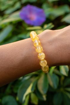 8mm gemstone Citrine bracelets for Abundance and Anxiety. Citrine, which those with November birthdays can choose from, is known to have calming energies while bringing wealth and warmth to the wearer with its enchanting shades of yellow and orange. ♡ Citrine Benefits ♡    Citrine increases joy and optimism and provides motivation to achieve goals. It is known as the "Success Stone". * Solar Plexus Chakra * Happiness * Energizing * Powerful manifestation * Recharge * Attracts Abundance All my br Bracelet Couples, November Birthstone Jewelry, November Birthday, Bracelet Couple, Citrine Bracelet, Couples Bracelet, Bracelet Christmas, Natural Citrine, November Birthstone