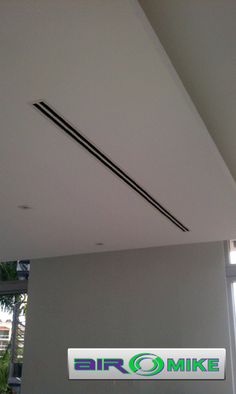 the ceiling is clean and ready to be used in any office building or business area