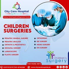 Speedy Recovery, General Surgery, Care Hospital, Eye Surgery, Kids Health, Mother And Child, Plastic Surgery, Pediatrics