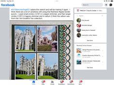 an image of a page on facebook that has been altered to look like a castle