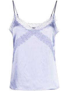 light purple silk lace embroidery adjustable spaghetti straps V-neck sleeveless straight hem Silk Lace Top Camisole, Lavender Tank Top Outfit, Silk Lace Trim Camisole For Spring, Silk Camisole With Lace Trim For Spring, Silk Camisole With Delicate Lace For Summer, Sleeveless Silk Lace Top, Delicate Lace Silk Camisole For Summer, Feminine Silk Camisole With Lace Top, Feminine Silk Lace Top Camisole