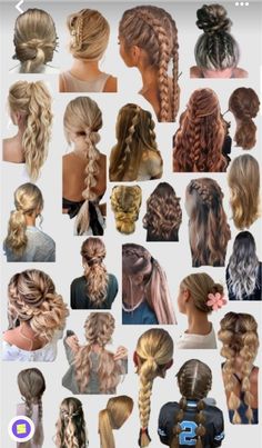 Cute Simple Curled Hairstyles, Long Winter Hair, Cute Hair Bun Ideas, Cute Hairstyles For Pictures, Hair Styles Thick Wavy Hair, Hair School Ideas, Hair Styles For School Easy Cute, Sporty Hairstyles For Long Hair, Matching Hairstyles For Friends