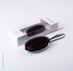 #hairbrush #hairbrushes #janekesuperbrush Aesthetic Hairbrush, Aesthetic Hair Brush, Hairbrush Aesthetic, Haircare Wishlist, Boar Bristle Hair Brush, Waist Length Hair, Boar Bristle Brush, Handbag Essentials, Makeup Tips For Beginners