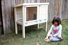 DIY Rabbit Hutch for Indoor and Outdoor Plans rabbit House - Etsy Rabbit Hutch Outdoor, Diy Incubator, Hutch Plans, Rabbit Hutch Plans, Rabbit Hutch Indoor, Diy Rabbit Hutch, Outdoor Rabbit, Hutch Ideas, Bunny Hutch