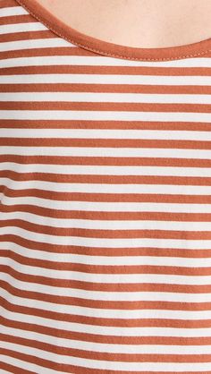 KULE The Spaghetti Tank | Shopbop Red Cotton Tops With Signature Stripes, White Cotton Tops With Horizontal Stripe Pattern, Stripe Print, Fabric Weights, Scoop Neck, Spaghetti, Portugal, Top Outfits, Fabric