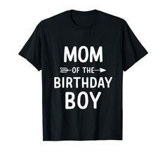 PRICES MAY VARY. Mom or mommy of the birthday boy for all celebrating a party for a boy or toddler with matching family members Lightweight, Classic fit, Double-needle sleeve and bottom hem Matching Family T Shirts, Family Party, Family Parties, Birthday Boy, A Boy, Boy Birthday, Family Members, Branded T Shirts, Disneyland