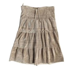 Margaret Godfrey Suede Leather Long Maxi Skirt Women 12 Vintage Gypsy Boho Tan New With Tag Size 12 Summer Leather Mini Skirt, Silk Wrap Skirt, Eyelet Skirt, Fairy Skirt, Midi Flare Skirt, Printed Pleated Skirt, Leather Midi Skirt, Womens Maxi Skirts, Floral Midi Skirt