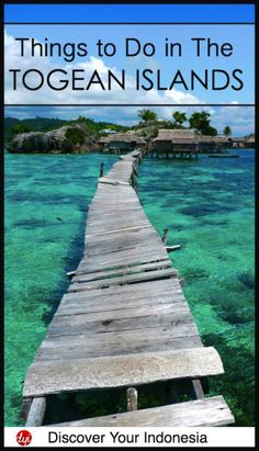 the cover of things to do in the togean islands