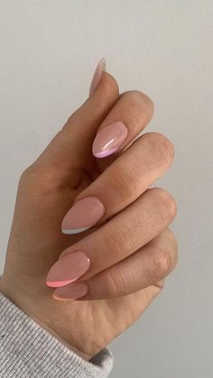 Pastel Spring Nails, Bday Nails, Subtle Nails, Minimal Nails, Get Nails, Cat Kuku, Dream Nails