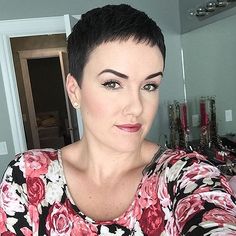 Short Haircuts Ideas, Haircut Pixie, Pixie Haircut Ideas, New Short Hairstyles, Haircuts Ideas, Really Short Hair, Beauty Hairstyles, Pixie Hair