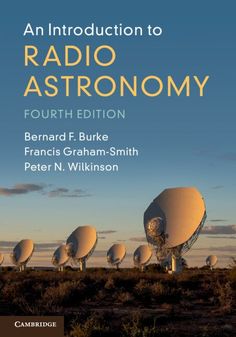 an instruction to radio astronomy by bernard f burk